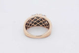 1.26cttw Diamond 10k Yellow Gold Ring 4.3 Grams Size 5.25 Eb0526rxzsa