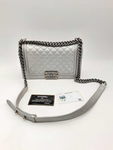 Chanel Quilted Leather Boy Bag Eb0924oxxzsa