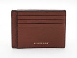 Burberry Money Clip Card Case In House Check Canvas & Leather Fw0726lzxdu
