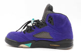 Nike Air Jordan 5 Retro Alternate Grape Suede Sneakers Size 11 Eb0726ixdu