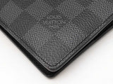 Louis Vuitton Slender Wallet In Damier Graphite Coated Canvas Fw1225oxzdu