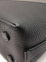 Tiffany & Co. Return To Tiffany Black Grained Leather Mini Tote Bag Fw1125rxzdu