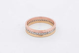 0.5cttw Lab Grown Diamond Two Tone Gold Ring 7.2 Grams Size 11.5 Eb0526ioxsa