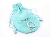Tiffany & Co. 1.72 Cttw Diamond & Platinum Ring 6.5 Grams Size 4.25 Fw0126ixxzdu