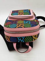 Gucci Gg Monogram Psychdelic Supreme Canvas Backpack Eb1026pxzde