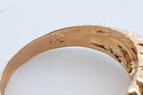 14k Yellow Gold Dome Ring 4.5 Grams Size 7.75 Eb0526opxde