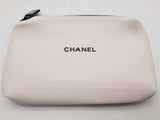 Chanel Vip White Neoprene Cosmetic Pouch Do1124orde