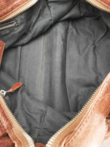 Balenciaga Motocross Giant 21 Brown Purse / Handbag