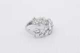 1.87cttw Lab Grown Diamond Ring In 14k White Gold 4.2 Grams Size 7 Eb0826scrsa