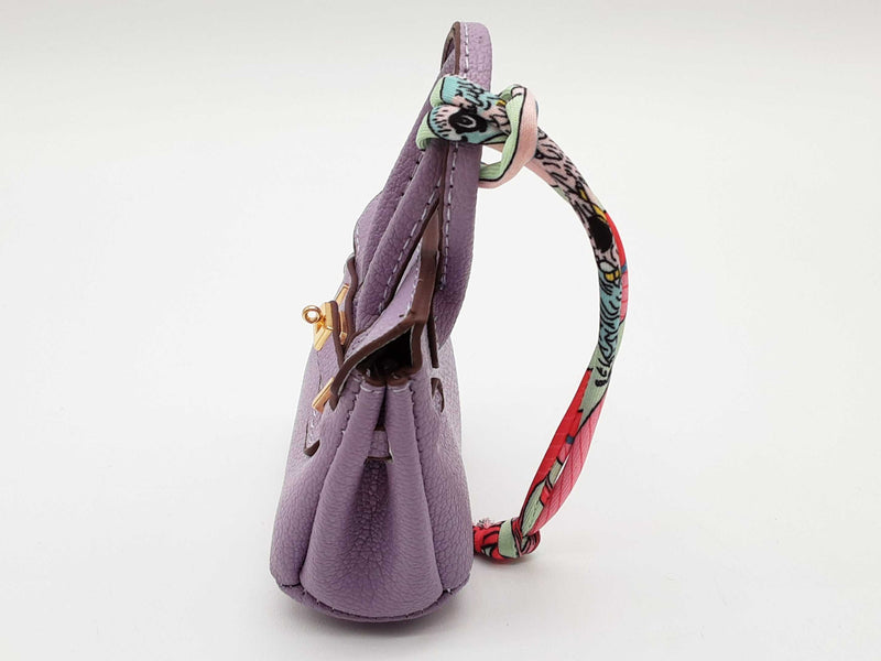 Lilac Purple Mini Bag Charm Do0725ide