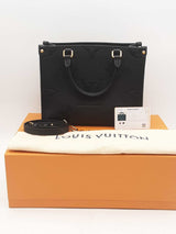 Louis Vuitton Onthego Monogram Empreinte Leather Handbag Sd0725lczxsa