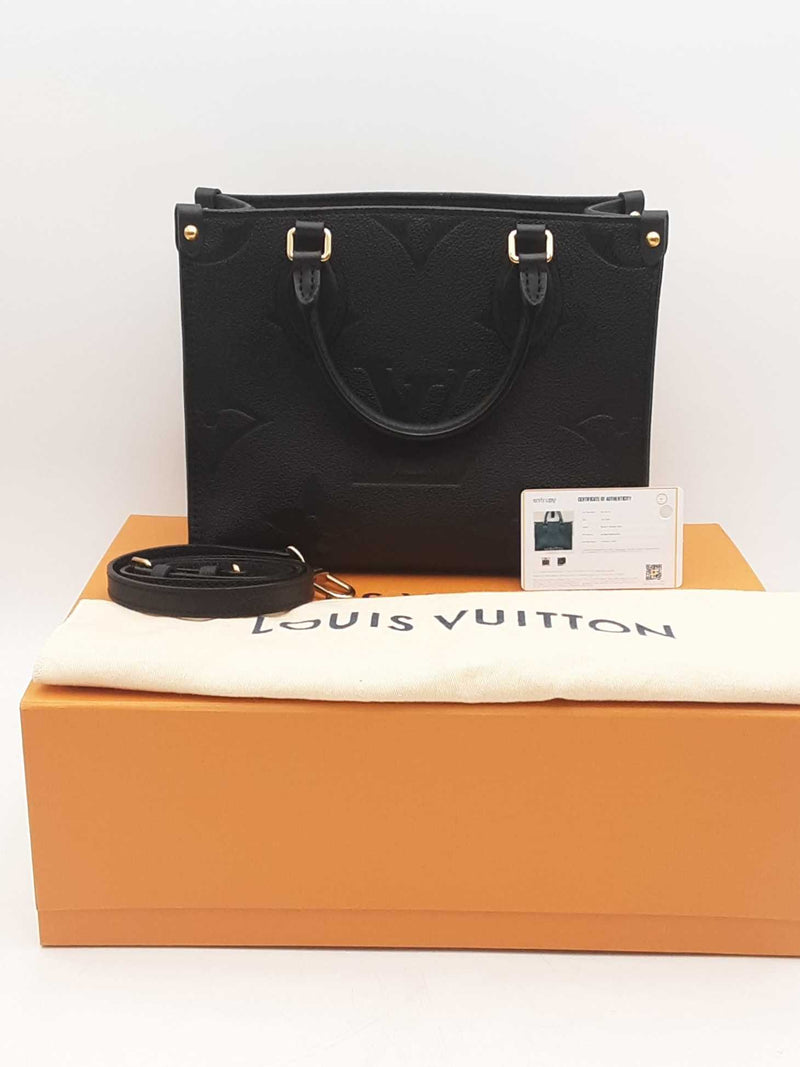 Louis Vuitton Onthego Monogram Empreinte Leather Handbag Sd0725lczxsa