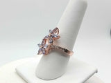 0.24 Dwt Diamond 5.9 Grams Yellow Gold Lady's Ring Size 8 Jg0625wicmia