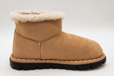 Prada Shearling Ecru Ankle Boots Size 38 Eb1225loxzde