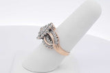 0.56cttw Diamond Ring In 14k Yellow Gold 6 Grams Size 6.75 Eb0726wrxsa