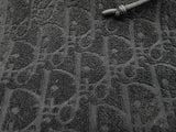 Christian Dior Black Oblique Jacquard Hooded Sweater Size Sm Do0425pxzde