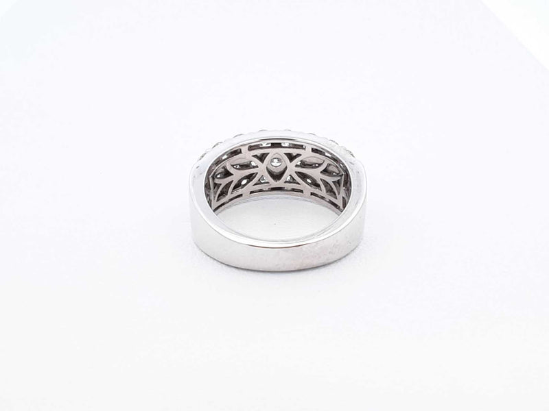 1.25 Cttw Diamond & Platinum Ring 10.1 Grams Size 5 Fw0625pxzdu