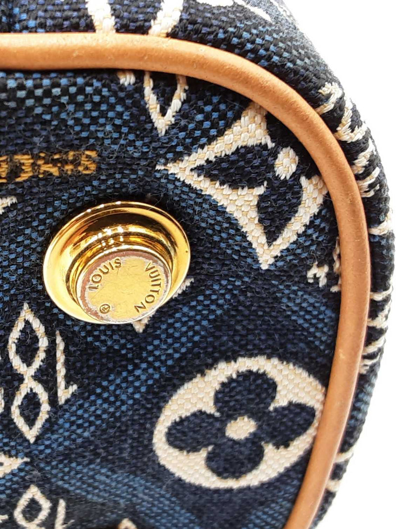 Louis Vuitton Since 1854 Vanity Pm In Blue Jacquard Fw1125loxzdu
