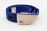 Burberry Webbing Shield Equestrian Knight Motif Belt Size 90/36 Eb0426lxzsa