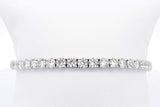 Approx. 12.32ctw Diamond Tennis Bracelet 14k White Gold 11.86g 7 In Eb0924ixxzsa