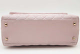 Chanel Light Pink Quilted Cavier Coco Top Handle Bag Eb1025wrxzde