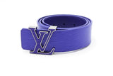 Louis Vuitton Purple Epi Leather Lv Initiales Belt Eb1224orxdu