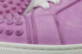 Christian Louboutin Vieira 2 Orlato Purple Suede Sneakers Size 38 Eb0926lorsa