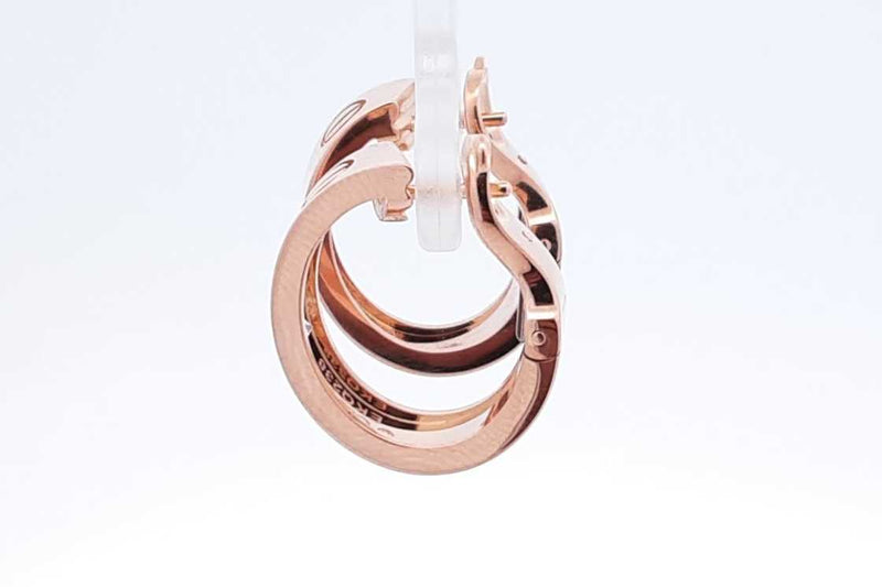 Cartier Love Hoop Earrings 18k Rose Gold With Diamonds 11.8 Grams Eb1024lxxzdu