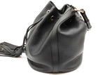 Gucci Miss Bamboo Handle Black Leather Bucket Bag Eb0726wixde