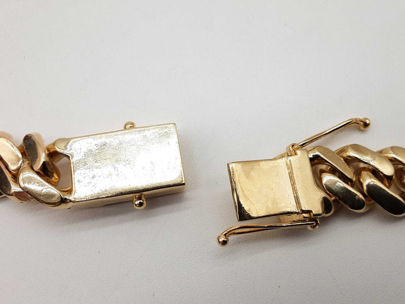 25.75 Cttw Diamonds 10k Yellow Gold 339.5g Solid Cuban Chain 26 In Do0725lexzxde