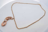 Milros 14k Gold Multi-link Pendant Necklace 6.7 Grams 17.5 Inch Eb0626pwrdu