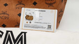 Mcm Visetos Cognac Large Liz Reversible Shopper Tote Sd0326orzdu
