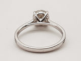 1.85 Cttw Lab Grown Diamonds 14k White Gold 2.5g Ring Size 6.25 Do0326ccrde