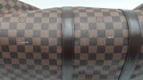 Louis Vuitton Bandoulière 55 Damier Ebene Duffle Bag Aa0525wordu