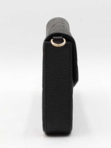 Louis Vuitton Pochette Félicie In Black Monogram Empreinte Leather Fw12loxzdu
