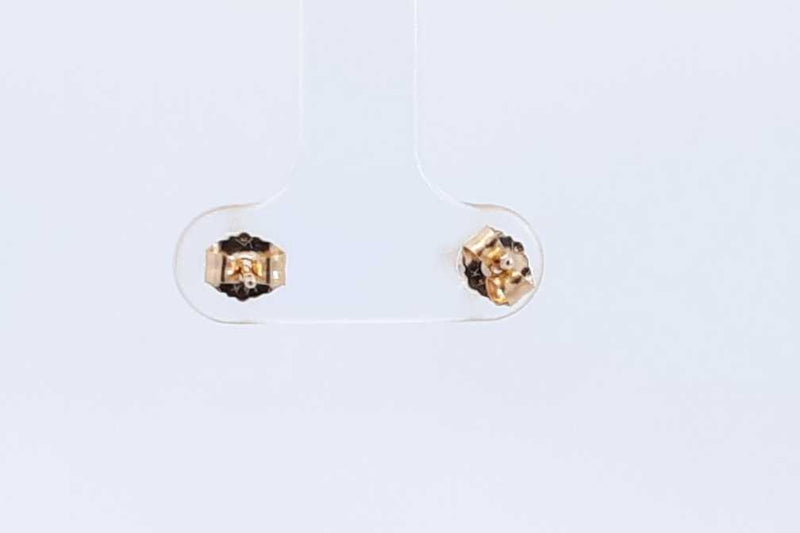 Approx. 0.8ctw Diamond Stud Earrings In 14k Yellow Gold 0.7 Grams Eb0824wxzsa