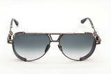 Chrome Hearts Wet Tee Blue Gradient Lens Sunglasses Eb0826rrxde