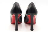 Christian Louboutin Condora Black Leather Pumps Size 40.5 Eb0125lorsa