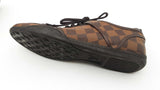 Louis Vuitton Trainers In Damier Ebene Coated Canvas Size Eu 38.5 Fw0126oxzdu