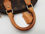 Louis Vuitton Alma Brown Monogram Coated Canvas Crossbody Bag Do0125wxzde