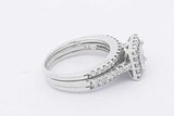 1.70cttw Diamond Ring In 14k White Gold Ring 8.5 Grams Size 7 Eb0925irzsa