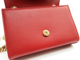 Yves Saint Laurent Ysl Kate Red Leather Chain Crossbody Bag Do0726pxzde