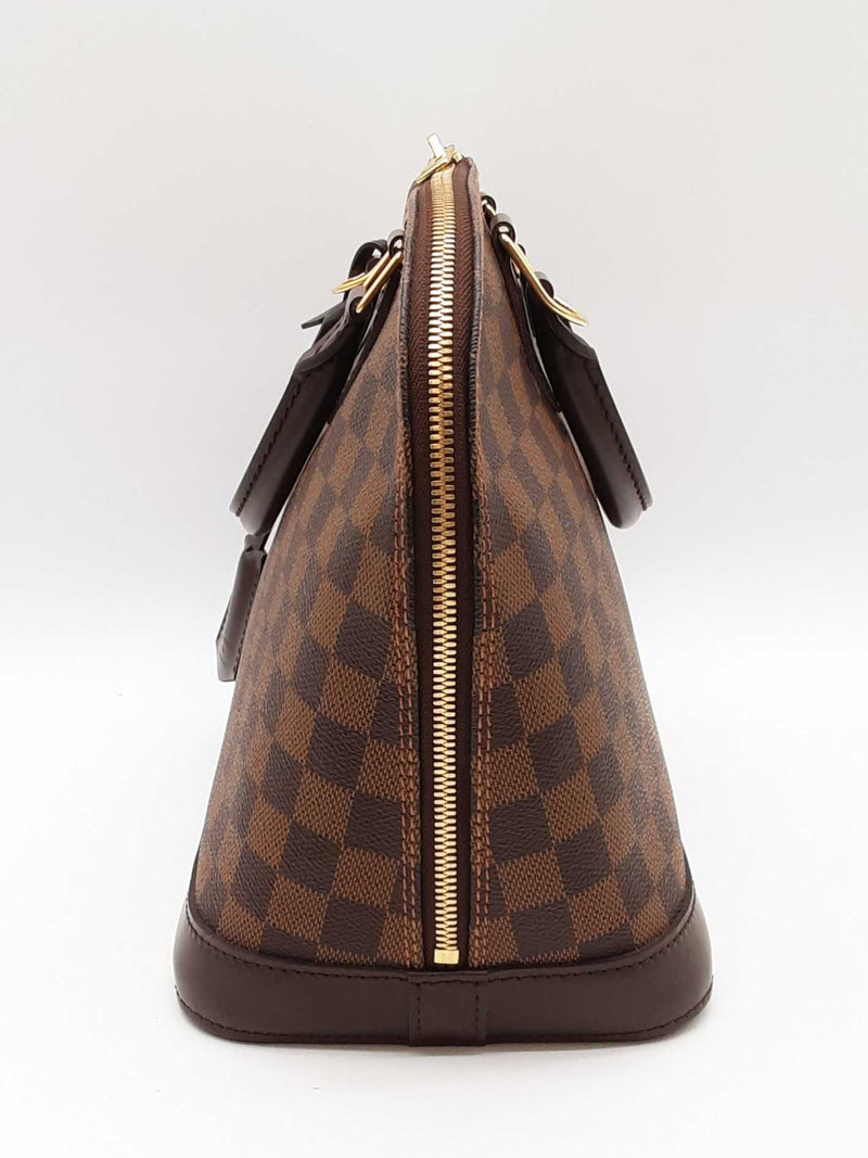 Louis Vuitton Alma Damier Ebene Hand Bag Sd0525ecrde