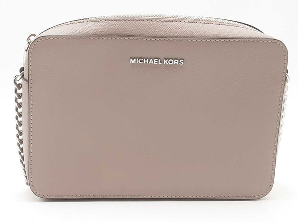 Michael Kors Jet Set Crossbody Gray Aa0825oxsa