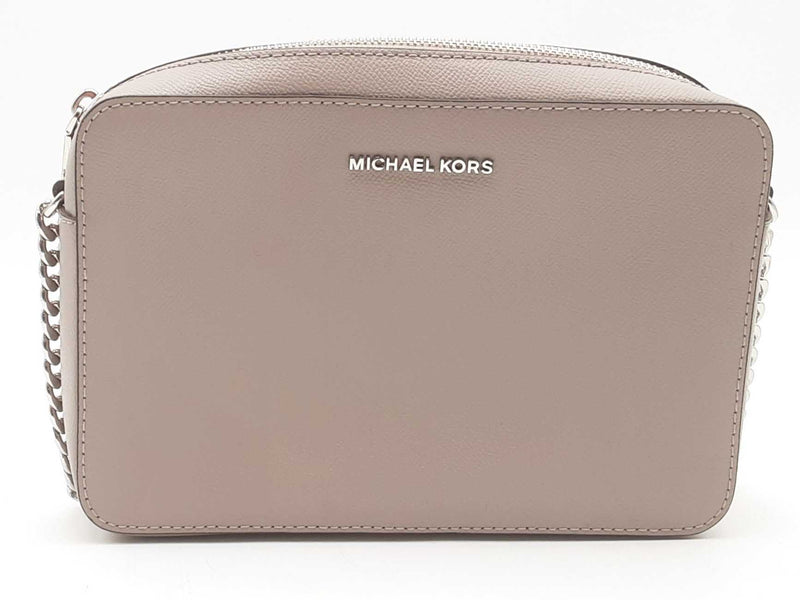 Michael Kors Jet Set Crossbody Gray Aa0825oxsa