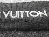 Louis Vuitton Black Logo Wool Beanie Size S Do0825lrxde
