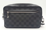 Louis Vuitton Damier Graphite Kasai Pochette Wristlet Clutch Eb0326wcxsa