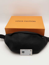 Louis Vuitton Monogram Shadow Black Leather Discovery Bum Bag Eb0526erxsa