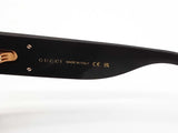 Gucci Gg0102s Black Glitter Square Sunglasses Eb0526lrxde