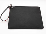 Christian Louboutin Pebbled Leather Pouch Sd0526lzxde